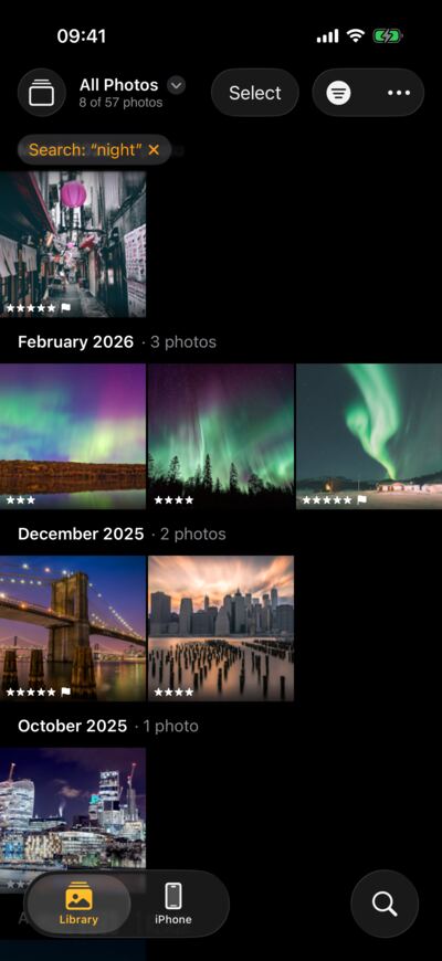 A search for night on an iPhone: eight photos, from the northern lights to Tokyo