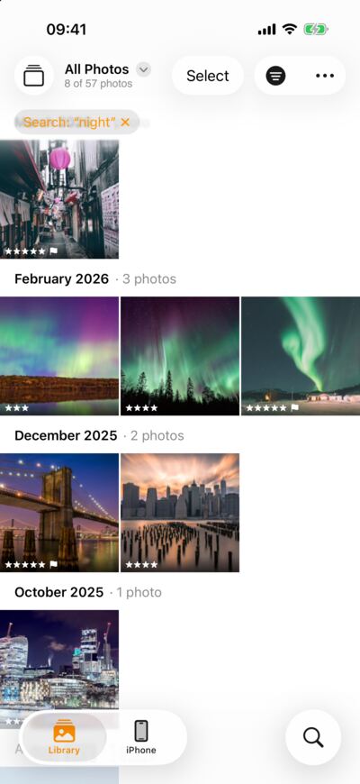 A search for night on an iPhone: eight photos, from the northern lights to Tokyo